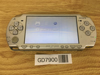 GD7900 Plz Read Item Condi PSP-2000 ICE Silver SONY PSP Console Japan