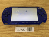 GD7907 Plz Read Item Condi PSP-2000 METALLIC BLUE SONY PSP Console Japan