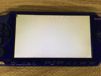 GD7907 Plz Read Item Condi PSP-2000 METALLIC BLUE SONY PSP Console Japan