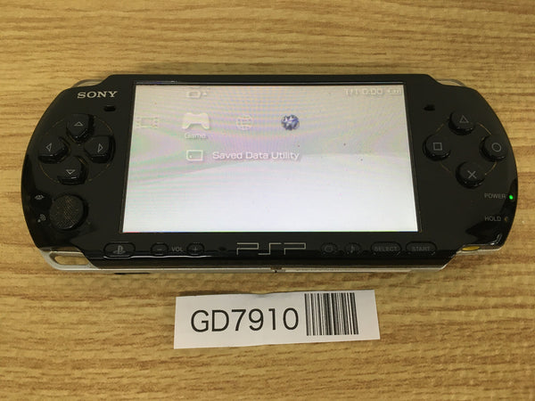 GD7910 Plz Read Item Condi PSP-3000 PIANO BLACK SONY PSP Console Japan