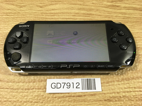 GD7912 Plz Read Item Condi PSP-3000 PIANO BLACK SONY PSP Console Japan