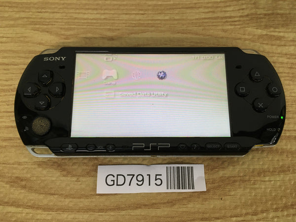 GD7915 Plz Read Item Condi PSP-3000 PIANO BLACK SONY PSP Console Japan