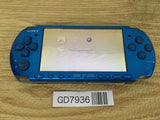 GD7936 Plz Read Item Condi PSP-3000 VIBRANT BLUE SONY PSP Console Japan
