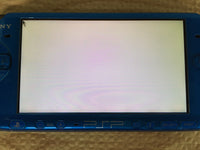GD7938 Plz Read Item Condi PSP-3000 VIBRANT BLUE SONY PSP Console Japan
