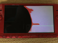 GD7943 Plz Read Item Condi PSP-3000 RADIANT RED SONY PSP Console Japan