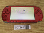 GD7945 Plz Read Item Condi PSP-3000 RADIANT RED SONY PSP Console Japan