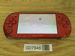 GD7946 Plz Read Item Condi PSP-3000 RADIANT RED SONY PSP Console Japan
