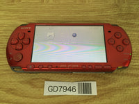 GD7946 Plz Read Item Condi PSP-3000 RADIANT RED SONY PSP Console Japan