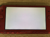 GD7947 Plz Read Item Condi PSP-3000 RADIANT RED SONY PSP Console Japan