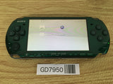 GD7950 Plz Read Item Condi PSP-3000 SPIRITED GREEN SONY PSP Console Japan