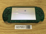 GD7951 Plz Read Item Condi PSP-3000 SPIRITED GREEN SONY PSP Console Japan