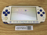 GD7955 Plz Read Item Condi PSP-3000 WHITE & BLUE SONY PSP Console Japan