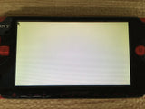 GD7958 Plz Read Item Condi PSP-3000 BLACK & RED SONY PSP Console Japan
