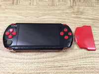 GD7958 Plz Read Item Condi PSP-3000 BLACK & RED SONY PSP Console Japan