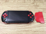GD7958 Plz Read Item Condi PSP-3000 BLACK & RED SONY PSP Console Japan