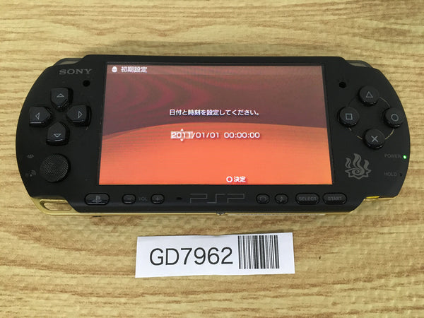 GD7962 Plz Read Item CondPSP-3000 MONSTER HUNTER 3RD Ver. SONY PSP Console Japan