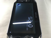 GD7963 Plz Read Item Condi PS Vita PCH-1000 CRYSTAL BLACK SONY PSP Console Japan