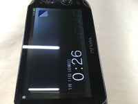 GD7963 Plz Read Item Condi PS Vita PCH-1000 CRYSTAL BLACK SONY PSP Console Japan