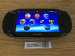 GD7964 Plz Read Item Condi PS Vita PCH-1000 CRYSTAL BLACK SONY PSP Console Japan