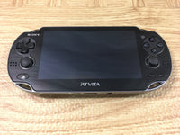 GD7964 Plz Read Item Condi PS Vita PCH-1000 CRYSTAL BLACK SONY PSP Console Japan