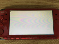 GD7967 PSP-3000 RADIANT RED BOXED SONY PSP Console Japan