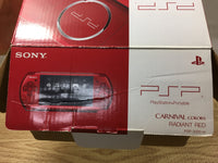 GD7968 PSP-3000 RADIANT RED BOXED SONY PSP Console Japan