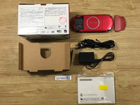 GD7968 PSP-3000 RADIANT RED BOXED SONY PSP Console Japan