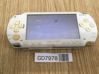 GD7978 Plz Read Item Condi PSP-1000 CERAMIC WHITE SONY PSP Console Japan