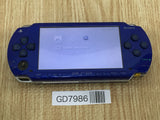 GD7986 Plz Read Item Condi PSP-1000 METALLIC BLUE SONY PSP Console Japan