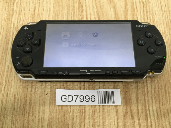 GD7996 Plz Read Item Condi PSP-2000 PIANO BLACK SONY PSP Console Japan