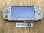 GD7998 Plz Read Item Condi PSP-2000 ICE Silver SONY PSP Console Japan