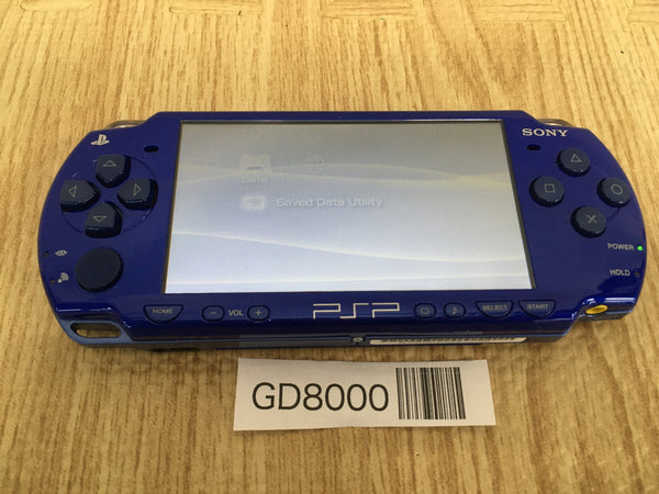 GD8000 No Battery PSP-2000 METALLIC BLUE SONY PSP Console Japan