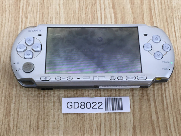 GD8022 Plz Read Item Condi PSP-3000 MYSTIC Silver SONY PSP Console Japan
