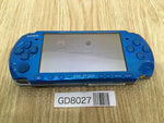 GD8027 Plz Read Item Condi PSP-3000 VIBRANT BLUE SONY PSP Console Japan