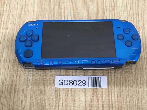 GD8029 Not Working PSP-3000 VIBRANT BLUE SONY PSP Console Japan