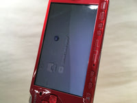 GD8030 No Battery PSP-3000 RADIANT RED SONY PSP Console Japan