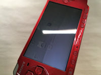 GD8030 No Battery PSP-3000 RADIANT RED SONY PSP Console Japan
