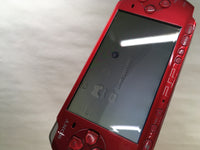 GD8031 Plz Read Item Condi PSP-3000 RADIANT RED SONY PSP Console Japan