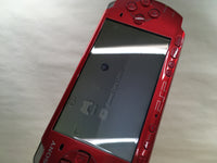 GD8032 Plz Read Item Condi PSP-3000 RADIANT RED SONY PSP Console Japan