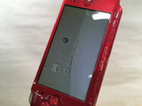 GD8032 Plz Read Item Condi PSP-3000 RADIANT RED SONY PSP Console Japan