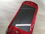 GD8032 Plz Read Item Condi PSP-3000 RADIANT RED SONY PSP Console Japan
