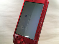 GD8034 Plz Read Item Condi PSP-3000 RADIANT RED SONY PSP Console Japan