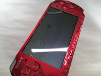 GD8034 Plz Read Item Condi PSP-3000 RADIANT RED SONY PSP Console Japan
