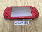 GD8035 Plz Read Item Condi PSP-3000 RADIANT RED SONY PSP Console Japan