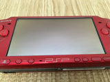 GD8035 Plz Read Item Condi PSP-3000 RADIANT RED SONY PSP Console Japan