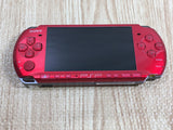 GD8035 Plz Read Item Condi PSP-3000 RADIANT RED SONY PSP Console Japan