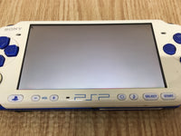 GD8038 Plz Read Item Condi PSP-3000 WHITE & BLUE SONY PSP Console Japan