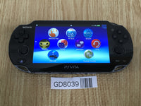 GD8039 Plz Read Item Condi PS Vita PCH-1000 CRYSTAL BLACK SONY PSP Console Japan