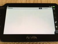 GD8039 Plz Read Item Condi PS Vita PCH-1000 CRYSTAL BLACK SONY PSP Console Japan