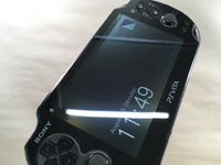 GD8039 Plz Read Item Condi PS Vita PCH-1000 CRYSTAL BLACK SONY PSP Console Japan